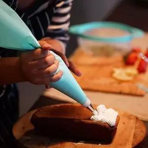 쿠킹의정석 반죽 블루주머니 1개베이용품 생크림 초콜릿 짤주머니 이도구