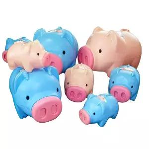 복돼지 저금통 돈통 동전 지폐 보관함 금고 대형1P 집들이 어린이