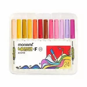 모나미 중간글씨 네임펜 24색 F (1개)