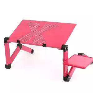 핑크 023KHV82 접이식노트북테이블 노트북거치대