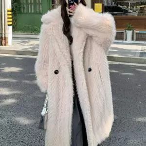 뽀글이 더블 캐주얼 뽀글이점퍼 더블버튼 모직 양털