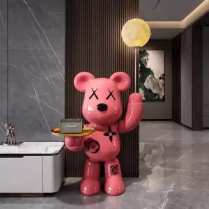 대형 조형물 곰 인테리어 현관 거실 집들이 장식품 소품 디스플레이 오브제 액자 포스터