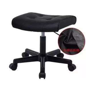 사무실 스툴 발받침 가죽 높낮이 보조의자 높낮이조절 발판 의자