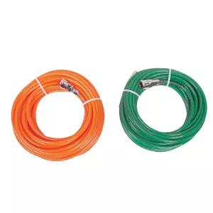 코리아뉴매틱-우레탄연질파워호스 8x4.5x15M 주황 (1EA)산업용품 공업 에어 공구부품 에어건 콤프레셔 연결