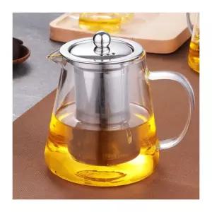 차주전자 내열유리 티포트 1.3L 스텐거름망 차우리기