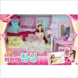 [제이커머스]패션 캐릭터 인형 공주 미미 프린세스 미미의침실 캐릭터인형 작은인형 귀여운인형 봉제인형