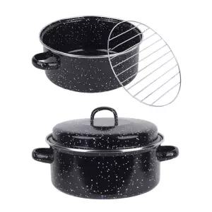 법랑 직화구이 냄비 24cm