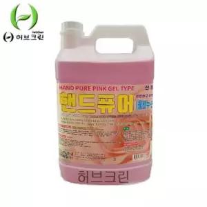 ksr 핸드퓨어 손세정제 핑크 젤타입 3.75L