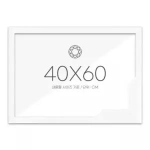 보석십자수 패브릭형 액자 40x60 고급형 슬림 우드 화