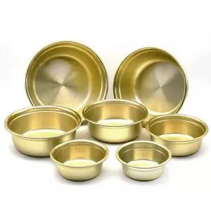 [제이커머스]국산 양푼 알루미늄 양은 그릇 양푼이 믹싱볼 30cm 양은양푼 노란양푼