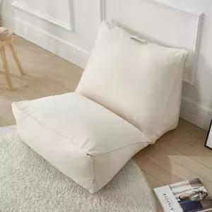 [제이커머스]멀티쿠션 삼각등쿠션 미니소파 모듈식쿠션 (아이보리) 등쿠션 수유쿠션 등받이쿠션