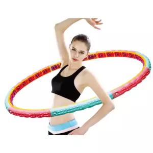 [제이커머스]아이워너 헬스원 바디헬스후프 2.1kg 옆구리 훌라후프 마사지 지압 돌기