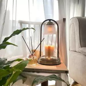 [하프클럽/셀러허브]디어보틀 호텔스타일 빈티지 골드 캔들워머 무드등