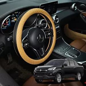 렉스턴스포츠 호환 퀼팅 엠보싱 시즌2 핸들커버