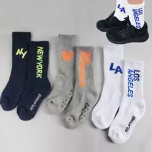 [이지커머스]어린이 스포츠양말 3족 아동 운동 눈썰매 두꺼운 양말 아동패션양말 어린이집생일선물양말 유