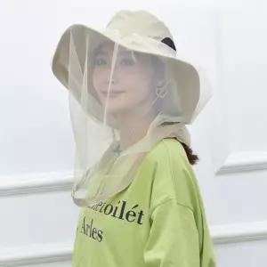 [이지커머스]방충망모자 방충모자 모기모자 방충모 낚시모자 해충 모기장모자 양봉모자 자외선차단모자 밤