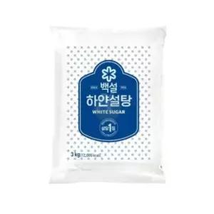 백설 하얀설탕 3kg