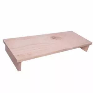 원목 모니터 받침대 사무실거치대 지지대 컴퓨터선반 다이 PC 티비