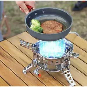 휴대용가스렌지 소형버너 버너 삼발이 부탄 캠핑3구