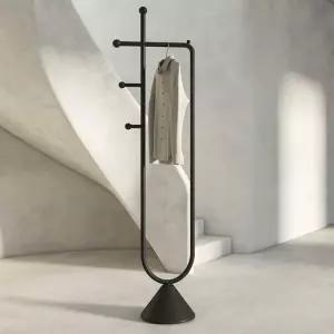 스탠드형옷걸이 행거 인테리어 원목 철제 침실 거치대