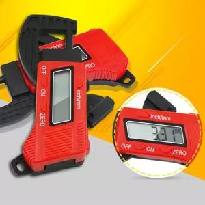 휴대용 컴팩트 사이즈 LCD창 디지털 두께측정기버니어캘리퍼스 게이지 켈스 줄자 길이도구 두깨 공구 길이