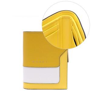 [AK플라자] [마르니] 22SS 여성 바이폴드 반지갑 (PFMO0054U1_LV520_Z503N_22S)