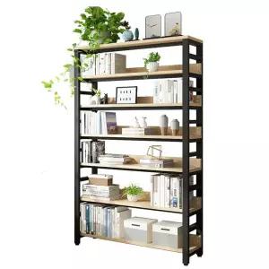 철제책장 사무실선반 대형 6단 책꽃이 책장 서재 진열