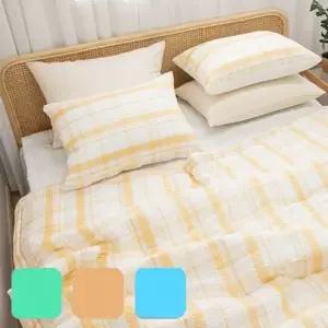 레브니 시어서커 여름 냉감이불패드세트 SS 3컬러