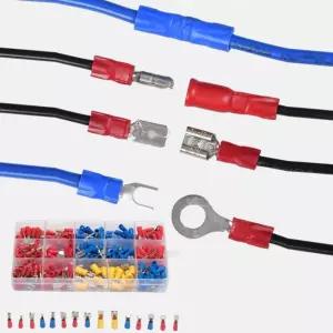 전기용품 압착터미널 280PCS 세트 전선연결고품질 차폐 역방향 생활방수형 원격제어 깔끔한스위치 안정적인