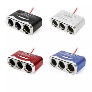 SF삼진 레전드 3구 소켓 - 실버충전 멀티 차량용 자동차 시거잭 충전기 폰충전