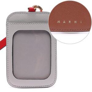 [AK플라자] [마르니] 21SS 여성 랜야드 카드지갑 (PFMO0035U1_LV520_Z393N_21S)