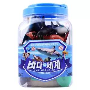[퍼니메이커]바다의 세계 물고기 인형 모형 어린이 장난감 피규어 완구 상어 고래 바다생물