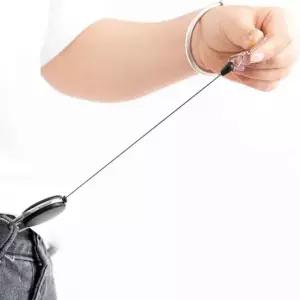 낚시 핀온릴 도난방지기 와이어키링