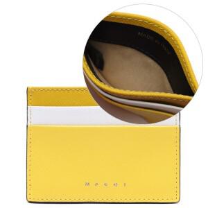 [AK플라자] [마르니] 22SS 여성 카드지갑 (PFMOQ04U12_LV520_Z503N_22S)