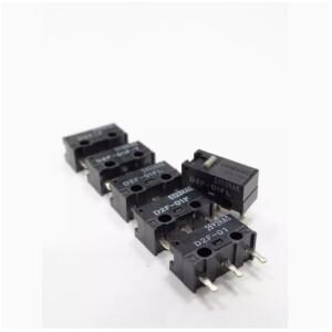 D2F-01F-T 정품 일본 OMRON 마이크로 스위치 그레이 도트 3 핀 마우스 단추 수리 10 개-100 개