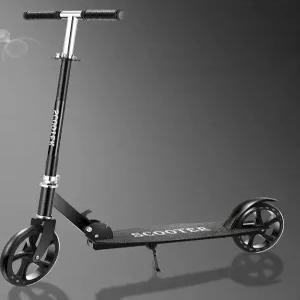 성인 킥보드 광폭휠 묘기 디스크브레이크 수동 나노휠