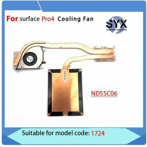 마이크로소프트 서피스 프로 4 1724 냉각 팬 CPU 노트북 팬 방열판 구리 시트 모듈 nd55c06