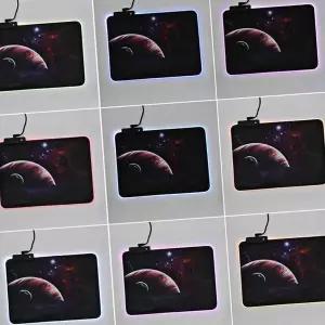 게이밍마우스패드 008ISU23 행성 LED PC용품 마우스패드