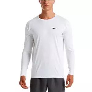 [나이키]남성 에센셜 롱슬리브 래쉬가드 NESSA587-100-EDM 727010