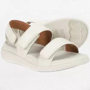 [나이키]IV9-A99 여성 F-모드 고 어드저스터블 플랫폼 파리 베이지 백 스트랩 샌들