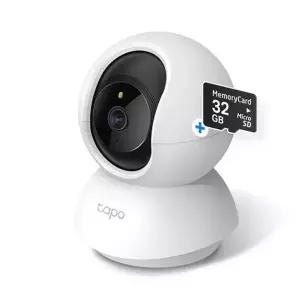 Tapo 무선 보안 카메라 TC70 + MicroSD 32GB 세트