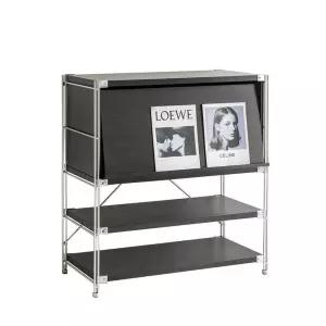 LP수납장 레코드판 책장 책자 바우하우스 수납장 스틸