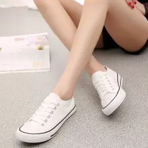 [퍼니메이커]캔버스 대학새 새학기 봄패션 여름 운동화 스니커즈 20대30대패션화 직장인워크샵패션 학생여