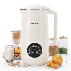 8-in-1 자동 견과류 우유 제조기, 12개의 칼날이 있는 50온스 두유 홈메이드 식물성 우유, 귀리, 대두용 제조기 블렌더, 자가 세척, 보온, 12시간 지연