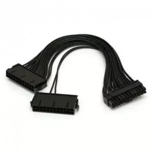 조이쿨 24핀 듀얼파워커넥터 케이블 (25Cm) JC142