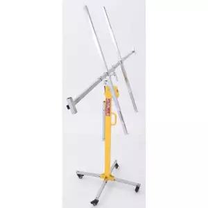 석고보드 리프트 천장 시공 판넬 지지대 이동식 합판