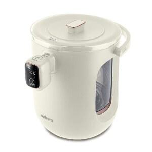 조이딤 온수 디스펜서, 유리 보일러 및 워머, 5 보온 온도 설정, 지지, 3L / 101Oz 12컵, JD-DSP203, 화이트