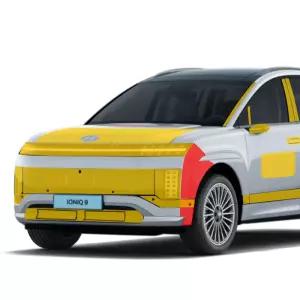 아이오닉9 PPF 프론트 범퍼 하이그로시 보호필름자동차 지문방지 고투명 차량