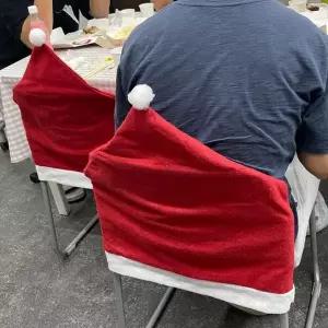 [하프클럽/셀러허브]크리스마스 홈파티 꾸미기 의자커버