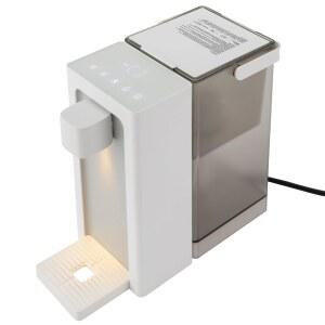 즉각적인 온수 필터 디스펜서, 조리대용 보일러 및 차용 워머, 조절 가능한 5가지 온도 3가지 물 용량 분배, 스마트 터치 스크린 안전 잠금 장치, 3L 물탱크